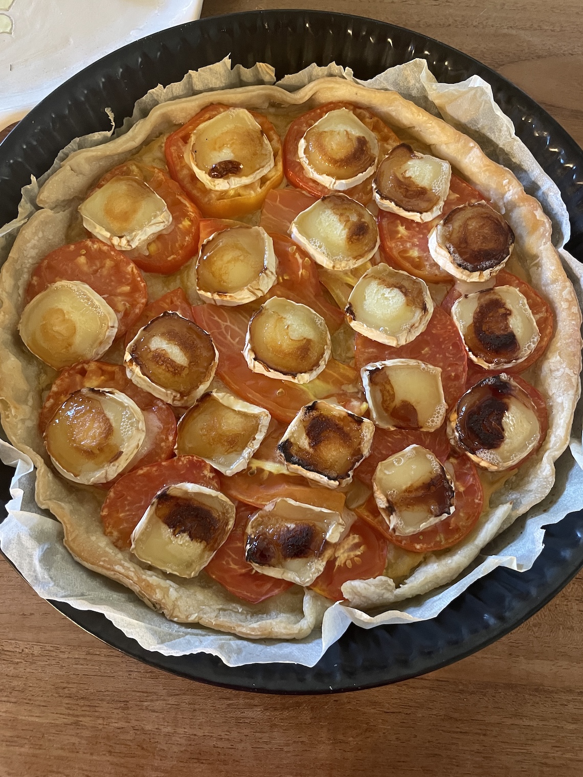 chevre sur la tarte